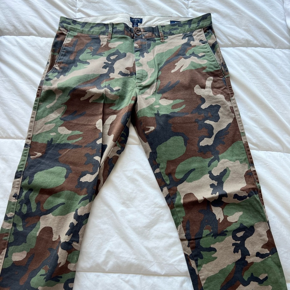 J Crew Camo pants